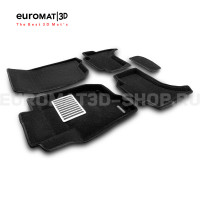 Текстильные 3D коврики Euromat3D Lux в салон для Mitsubishi L200 (2007-2014) № EM3D-003612 Текстильные 3D коврики Euromat3D Lux в салон для Mitsubishi L200 (2007-2014) № EM3D-003612