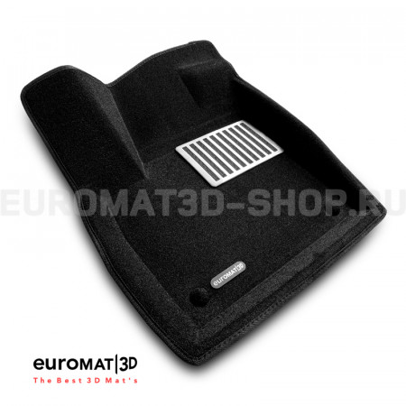 Текстильные 3D коврики Euromat3D Lux в салон для Volkswagen Teramont (2018-) № EM3D-005410