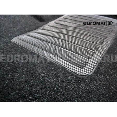 Текстильные 3D коврики Euromat3D Business в салон для Toyota 4Runner (2002-2009) № EMC3D-005141