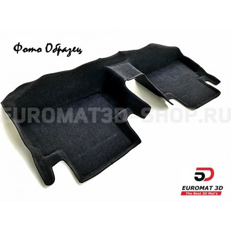 Текстильные 5D коврики с высоким бортом Euromat3D в салон для Toyota Camry XV70 (2018-2024) № EM5D-005101