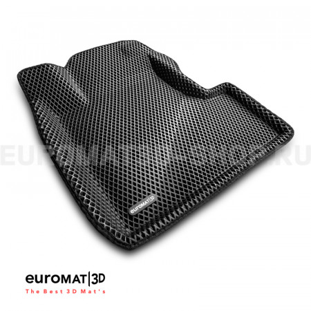 3D коврики Euromat3D EVA в салон для Honda CR-V (2006-2012) № EM3DEVA-002606