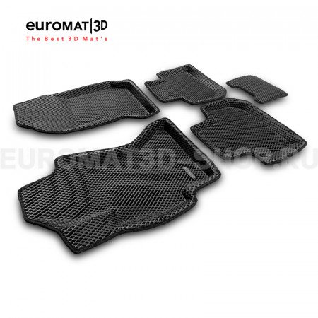 3D коврики Euromat3D EVA в салон для Subaru Forester (2012-2018) № EM3DEVA-004709 3D коврики Euromat3D EVA в салон для Subaru Forester (2012-2018) № EM3DEVA-004709