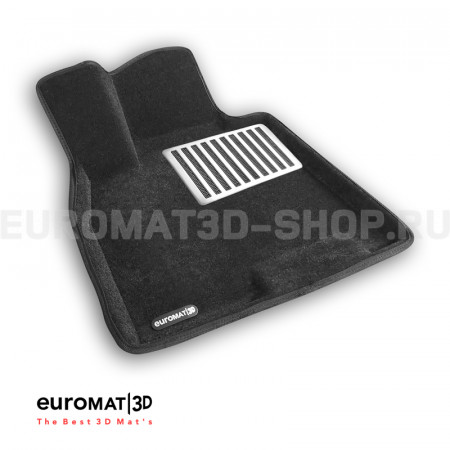 Текстильные 3D коврики Euromat3D Lux в салон для Genesis GV80 (2021-) № EM3D-001440 Текстильные 3D коврики Euromat3D Lux в салон для Genesis GV80 (2021-) № EM3D-001440