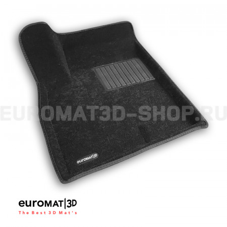 Текстильные 3D коврики Euromat3D Business в салон для Jetour X90 PLUS (2023-) № EMC3D-000021