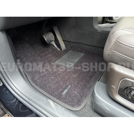 Текстильные 3D коврики Euromat3D Business в салон для Lixiang L9 (2023-) № EMC3D-005740