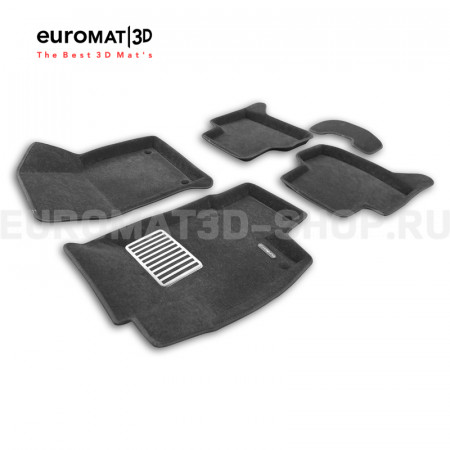 Текстильные 3D коврики Euromat3D Lux в салон для Cupra Formentor (2020-) № EM3D-005451 Текстильные 3D коврики Euromat3D Lux в салон для Cupra Formentor (2020-) № EM3D-005451
