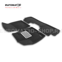 Текстильные 3D коврики Euromat3D Lux в салон для Haval H7 (2024-)  № EM3D-001445